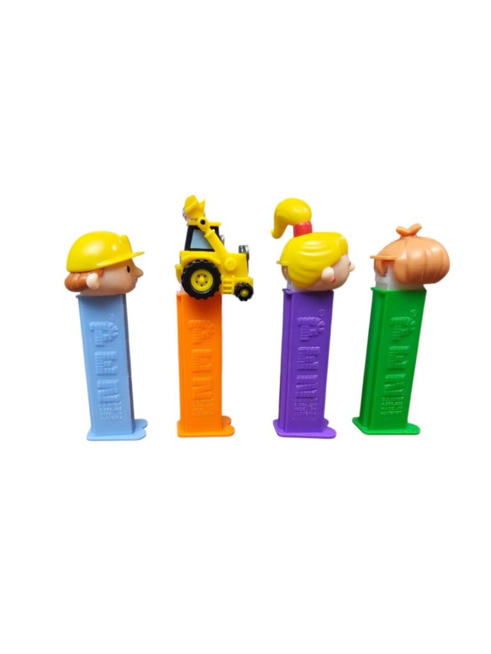 Bob The Builder Pez Dispensers Wendy, Bob, Spud, & Scoop Lot Of 4 - Picture 2 of 4